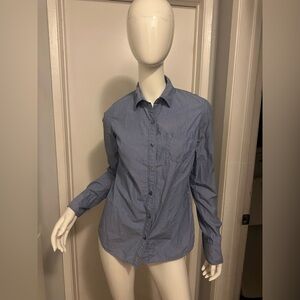 Relwen Women’s Button Up Collar Shirt Size Medium